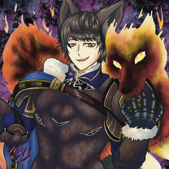 Berkut - The Big Bad Wolf Card